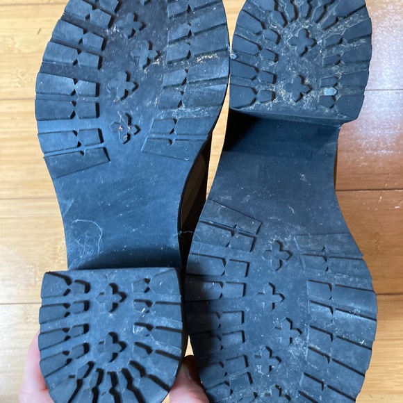 Madewell Carina Platform Brown Suede Chelsea Boot - Picture 6 of 7